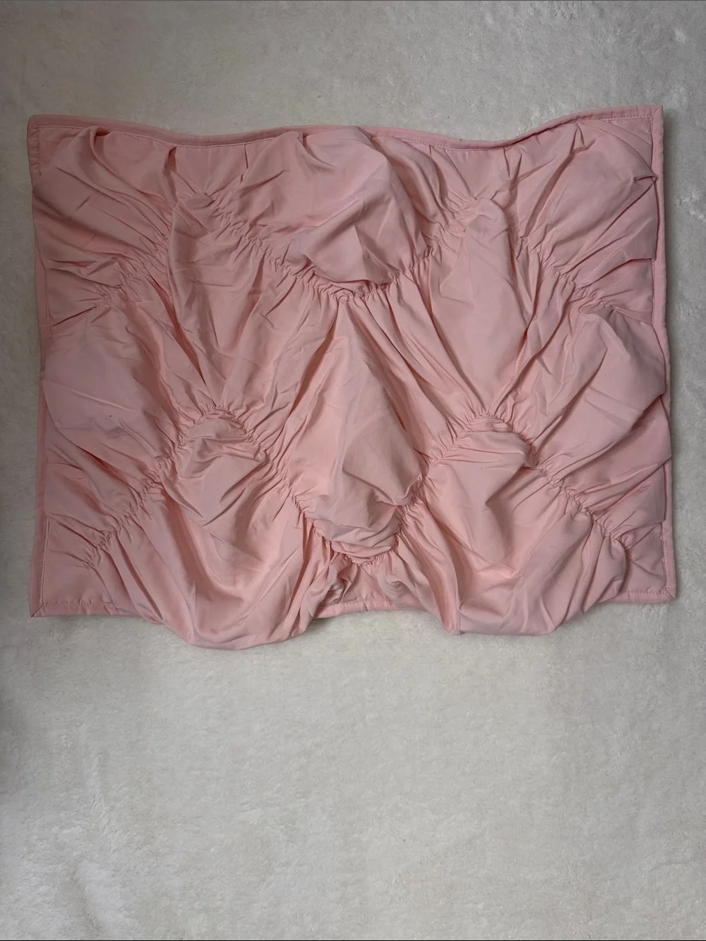 Pottery Barn Teen Whimsical Waves Standard Pillow Sham Cover Blush Pink